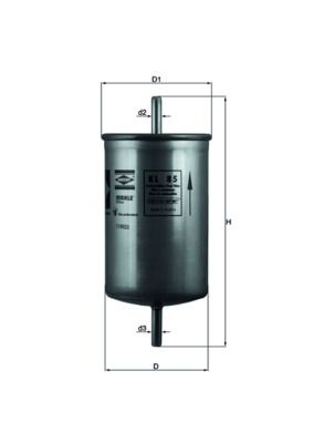 KNECHT KL 85 Fuel Filter