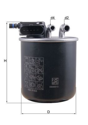 KNECHT KL 942 Fuel Filter