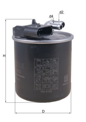 KNECHT KL 950 Fuel Filter