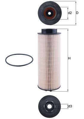 KNECHT KX 261D Fuel Filter