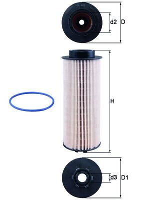 KNECHT KX 262D Fuel Filter