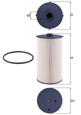 KNECHT KX 462D Fuel Filter