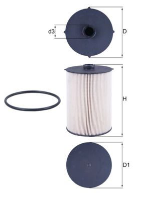 KNECHT KX 481D Fuel Filter