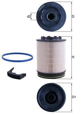 Fuel Filter KNECHT KX 705D