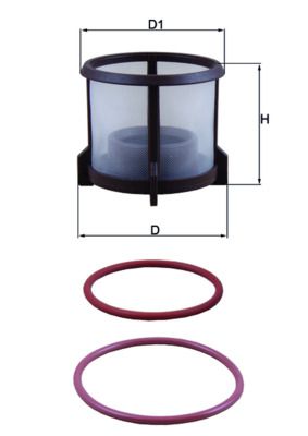 KNECHT KX 72D2 Fuel Filter