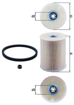 KNECHT KX 231D Fuel Filter
