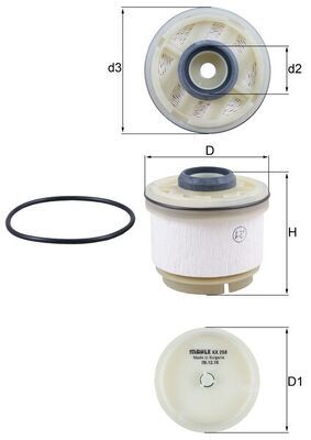 KNECHT KX 268D Fuel Filter