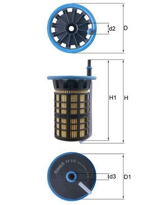 KNECHT KX 515 Fuel Filter