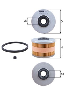 KNECHT KX 79D Fuel Filter