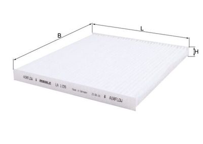 Filter, cabin air KNECHT LA 1159