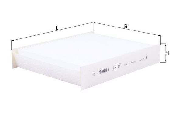 KNECHT LA 141 Filter, cabin air