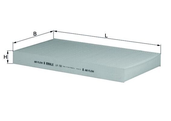 KNECHT LA 152 Filter, cabin air