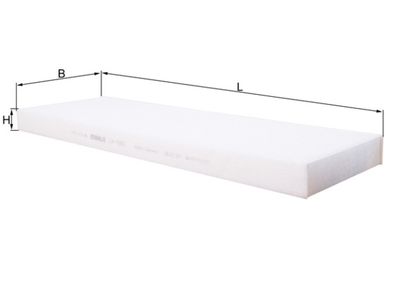 Filter, cabin air KNECHT LA 1683