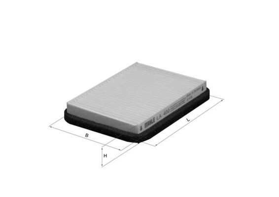 KNECHT LA 400 Filter, cabin air