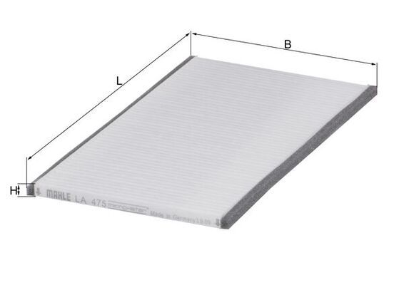 KNECHT LA 475 Filter, cabin air