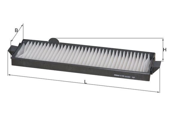KNECHT LA 506 Filter, cabin air