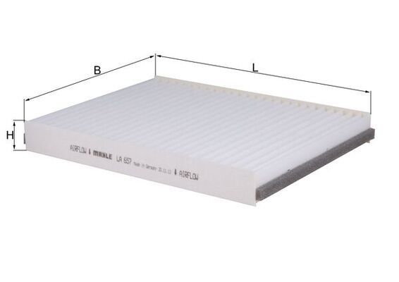 KNECHT LA 657 Filter, cabin air