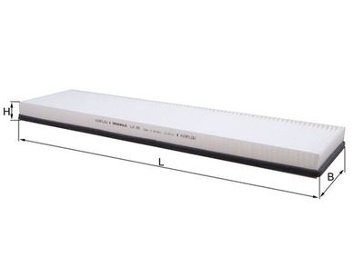 Filter, cabin air KNECHT LA 85
