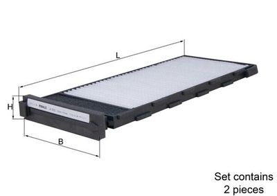 Filter, cabin air KNECHT LA 932/S