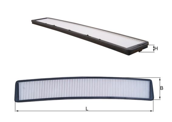 KNECHT LA 102 Filter, cabin air