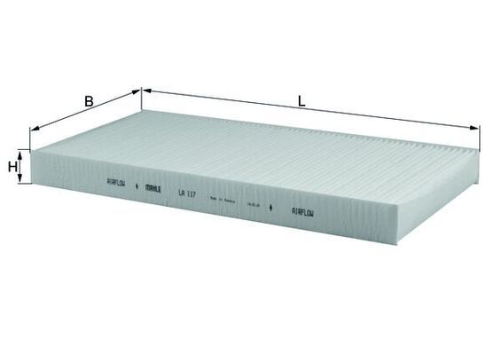KNECHT LA 117 Filter, cabin air