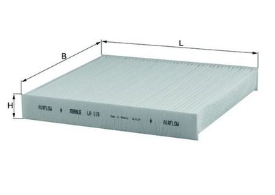 Filter, cabin air KNECHT LA 119
