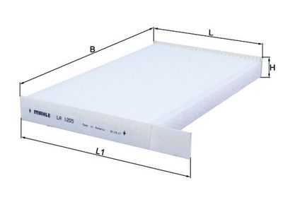 Filter, cabin air KNECHT LA 1205