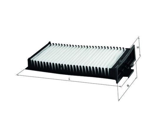 KNECHT LA 127 Filter, cabin air