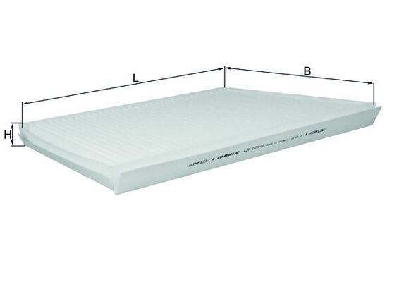 KNECHT LA 129/1 Filter, cabin air
