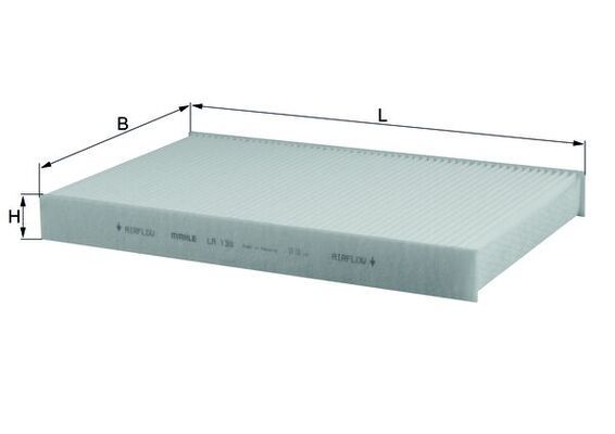 KNECHT LA 138 Filter, cabin air