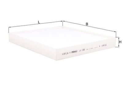 Filter, cabin air KNECHT LA 1399