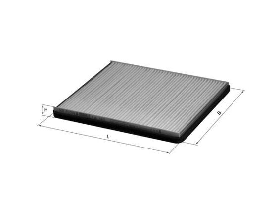 KNECHT LA 143 Filter, cabin air
