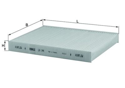 Filter, cabin air KNECHT LA 144