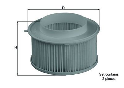 Filter, cabin air KNECHT LA 15/S
