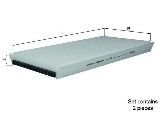 KNECHT LA 173/S Filter, cabin air