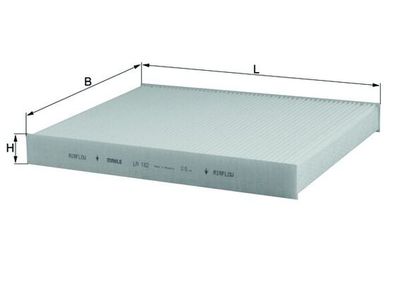 Filter, cabin air KNECHT LA 182