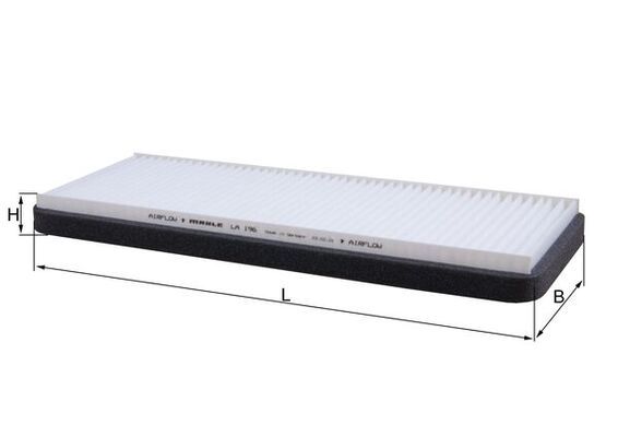 KNECHT LA 196 Filter, cabin air