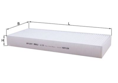 Filter, cabin air KNECHT LA 279