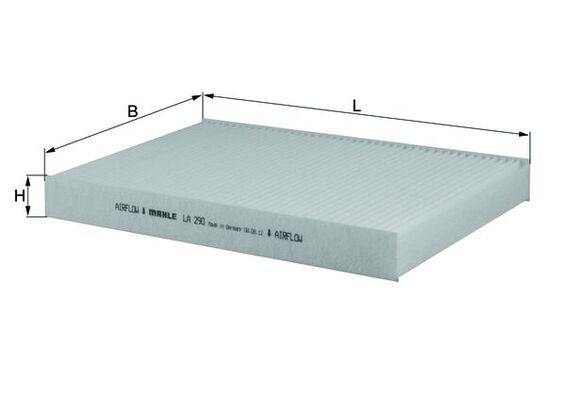 KNECHT LA 290 Filter, cabin air