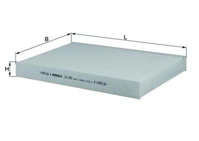 Filter, cabin air KNECHT LA 290