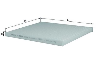 Filter, cabin air KNECHT LA 298