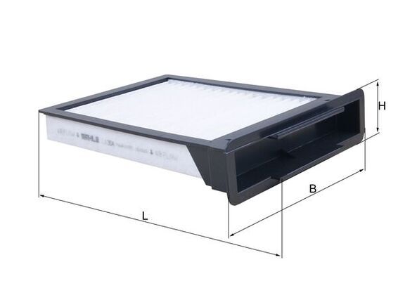 KNECHT LA 304 Filter, cabin air