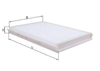 Filter, cabin air KNECHT LA 307
