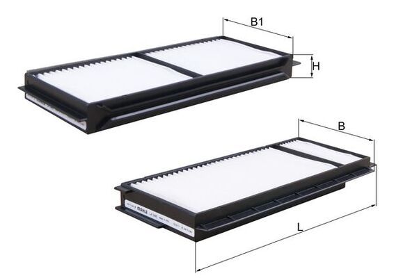 KNECHT LA 346/S Filter, cabin air