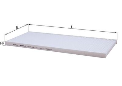 Filter, cabin air KNECHT LA 34