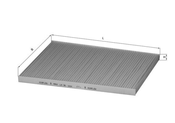 KNECHT LA 36 Filter, cabin air