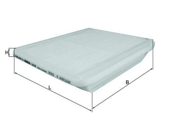 KNECHT LA 39 Filter, cabin air