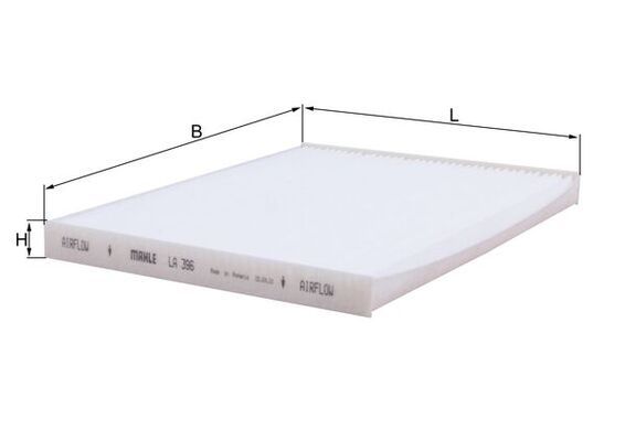 KNECHT LA 396 Filter, cabin air