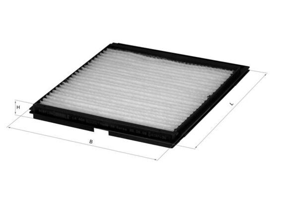 KNECHT LA 404 Filter, cabin air