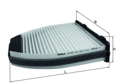 Filter, cabin air KNECHT LA 413